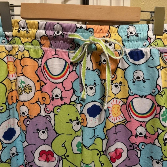 Care Bears Jogger Sleep Pajama Pants Sz S(4/6) - Picture 4 of 9